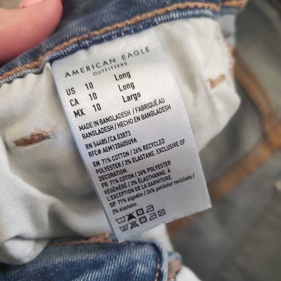 American Eagle Outfitters Skinny Kick High Rise Jeans - Picture 7 of 9